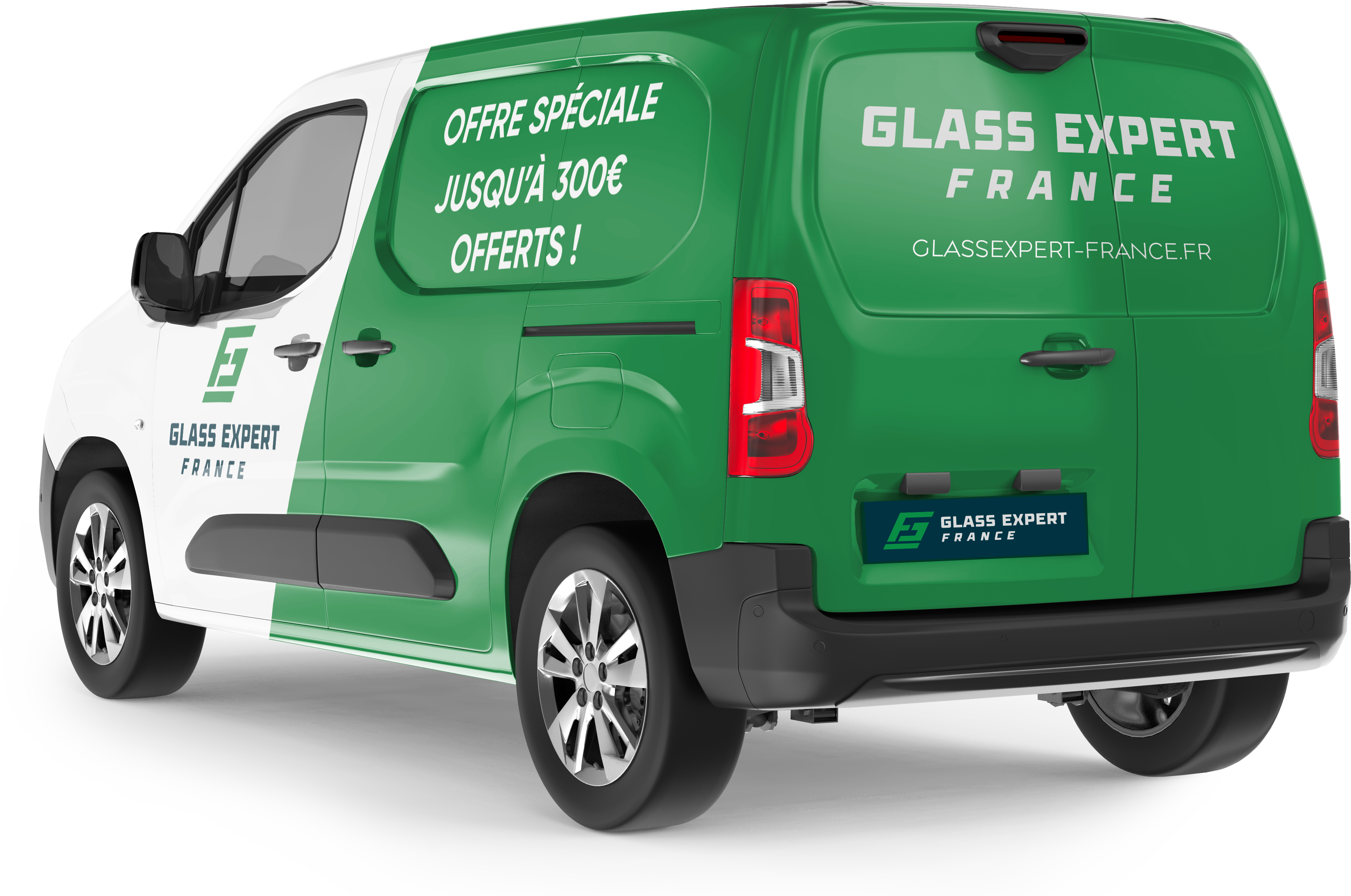 Véhicule atelier Glass Expert France - intervention à domicile